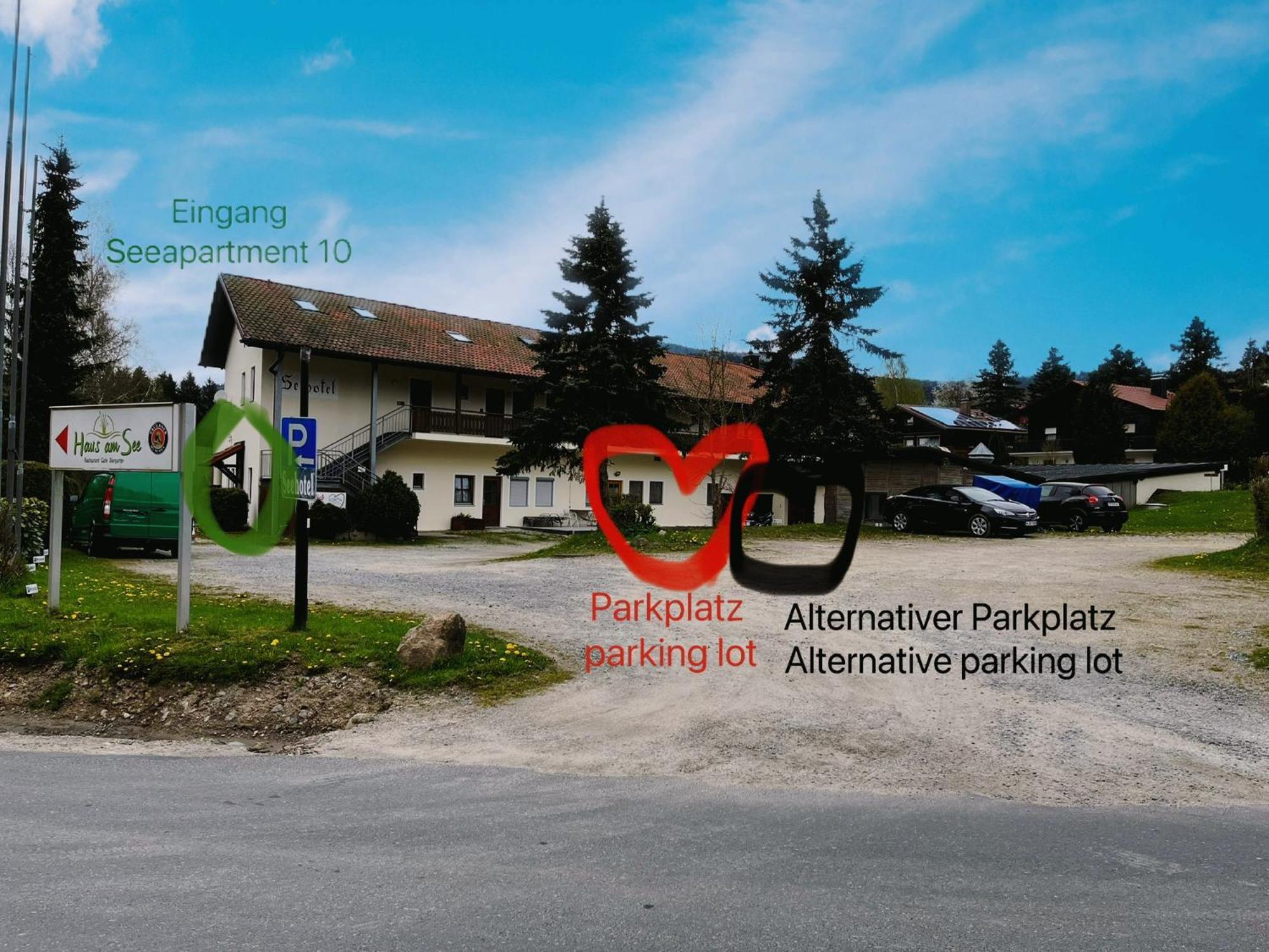 Gemuetliches Seeapartment Am Berg Arrach Exterior foto