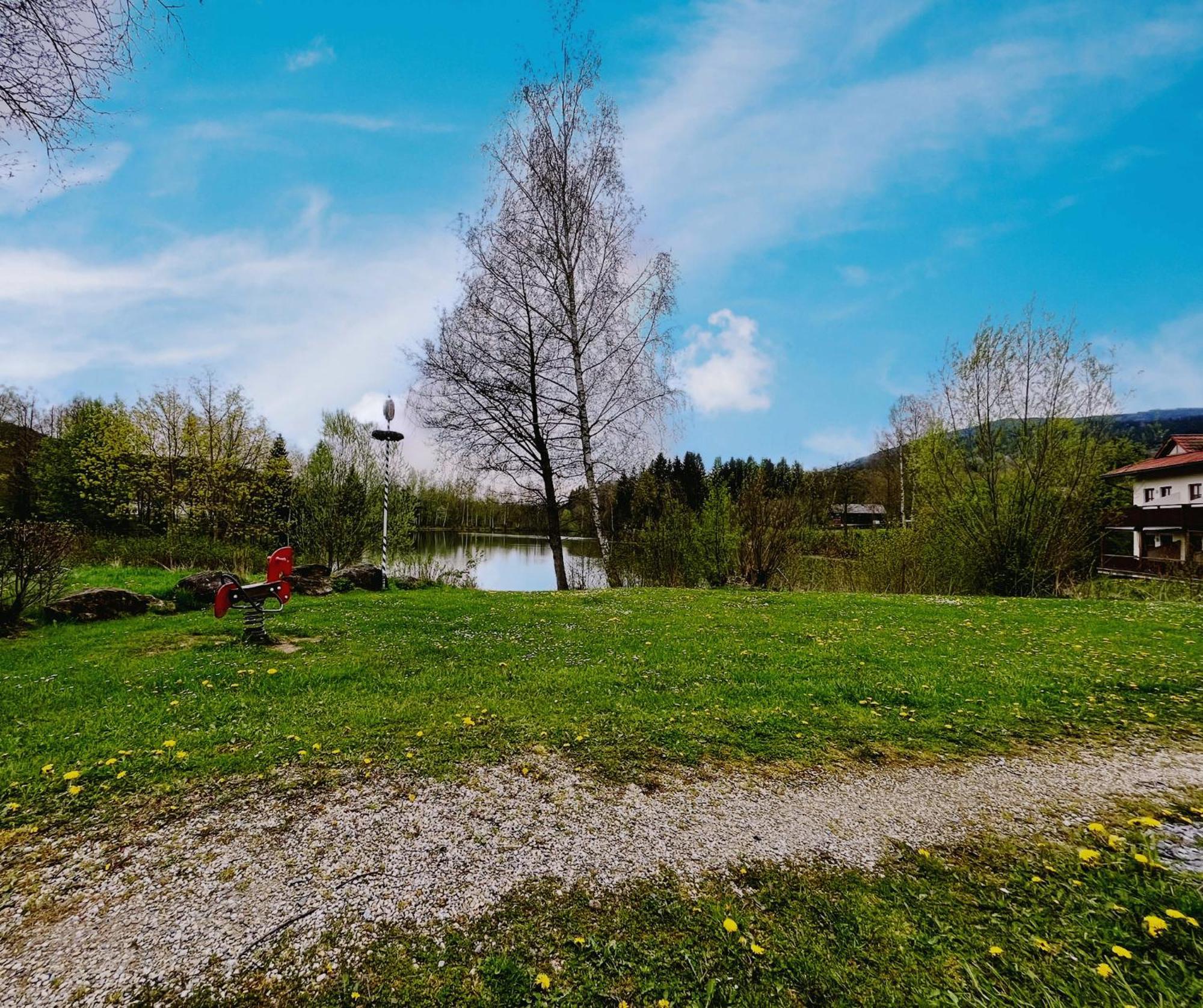 Gemuetliches Seeapartment Am Berg Arrach Exterior foto